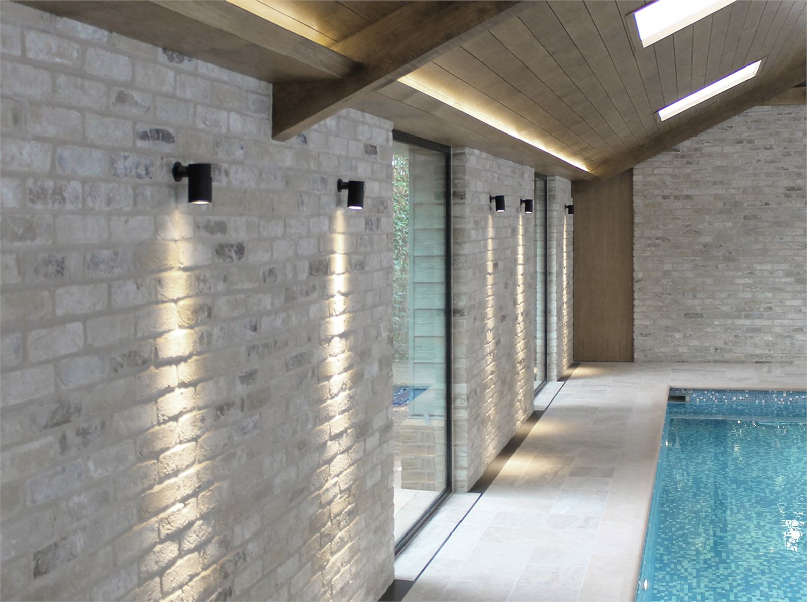 Pool House — the completed building